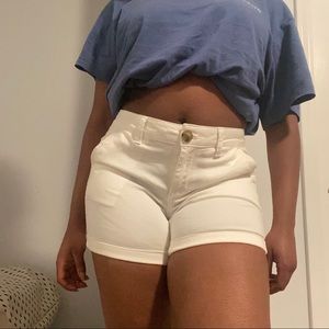 White shorts